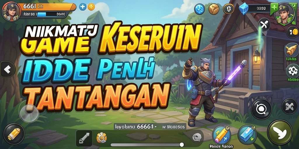 Tampilan gameplay 666I yang sederhana namun menarik.
