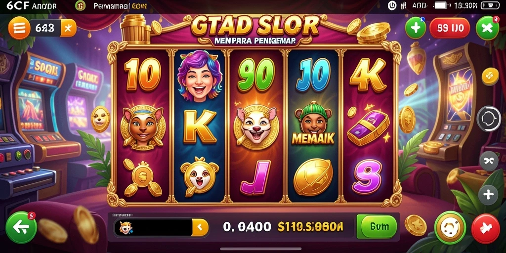 Gameplay menarik dan seru dalam 6CF dengan berbagai pilihan tema Slot.