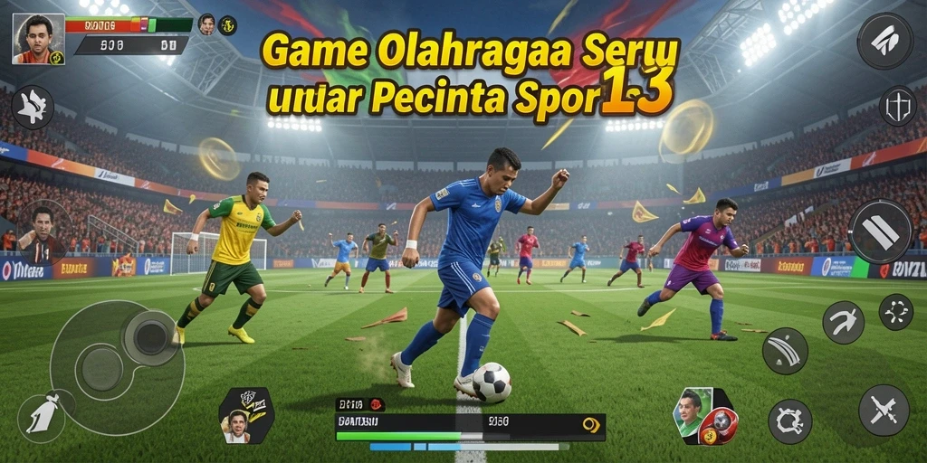 Screenshot BATA123 menampilkan aksi seru gameplay olahraga.