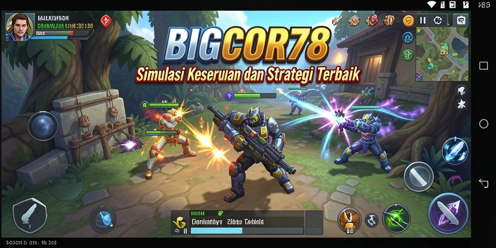 Tampilan gameplay mendebarkan di BIGCOR78 dengan berbagai tantangan.
