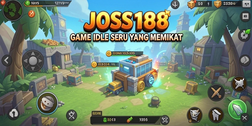 Screenshot JOSS188 menunjukkan gameplay yang menarik dan dinamis.