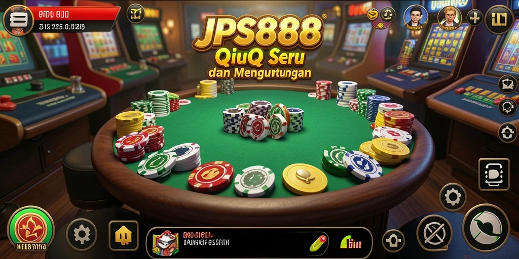 Tampilan gameplay QiuQiu yang menarik dan interaktif.