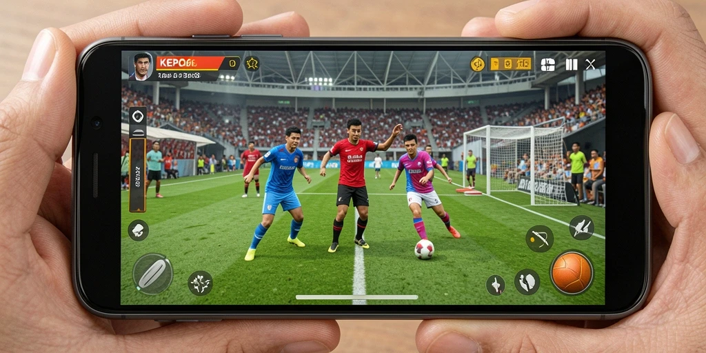 Screenshot utama KEPO66 menunjukkan aksi seru dalam permainan olahraga.