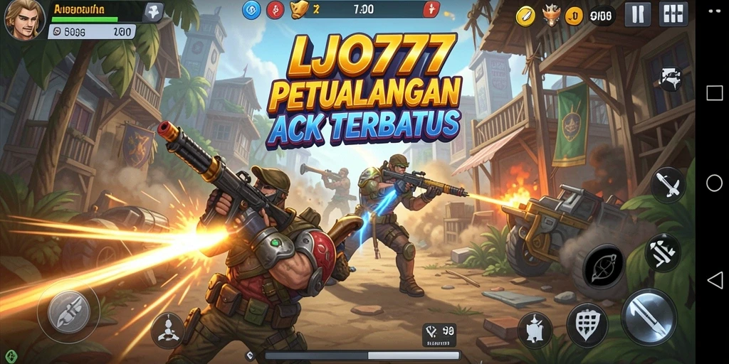 Screenshot dari gameplay LJO777 yang intens dan seru.