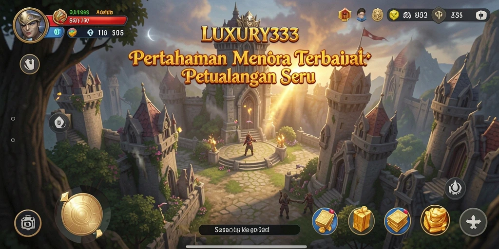 Gameplay seru LUXURY333 menampilkan pertahanan menara dengan strategi menyeluruh.