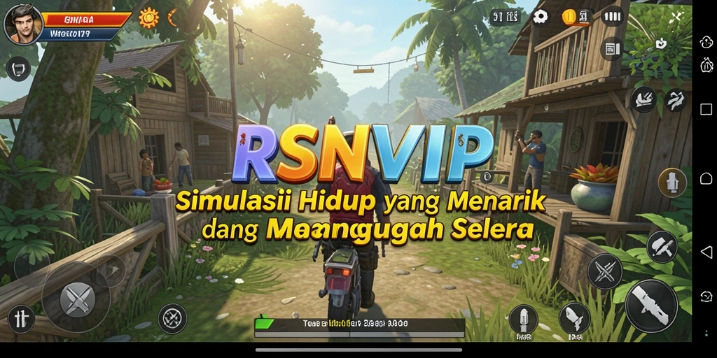 Tampilan gameplay RSNVIP yang menakjubkan dan interaktif.