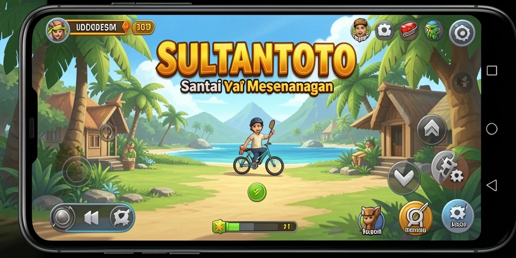 Screenshot utama gameplay SULTANTOTO yang menampilkan keseruan bermain.