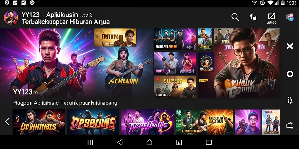 Tangkapan layar dari gameplay interaktif dalam YY123 yang menyenangkan.